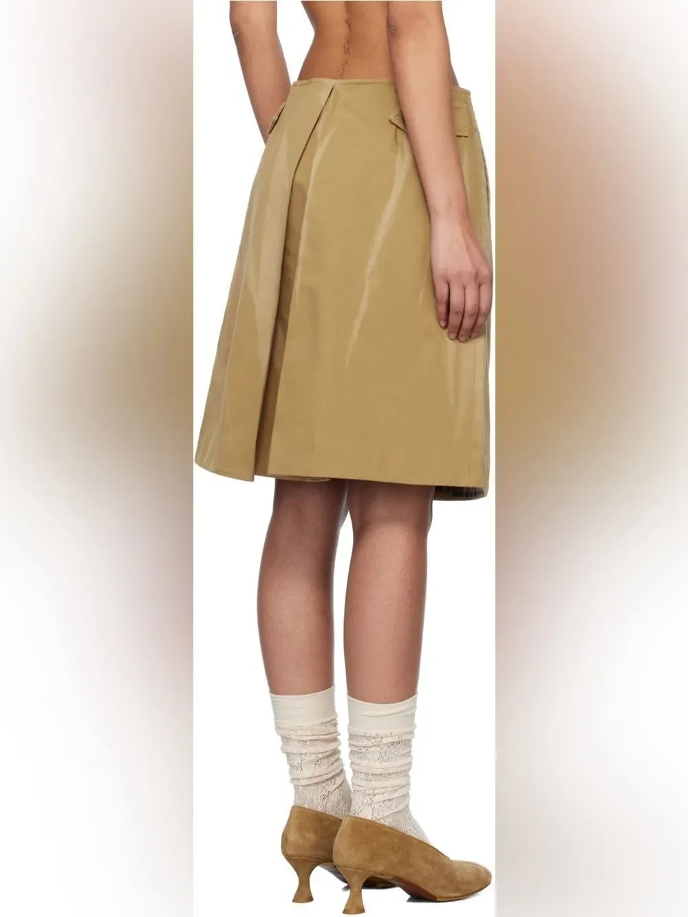 New Acne Studios Twill Midi Skirt Size 36